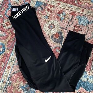 Women’s Nike Pro black tights